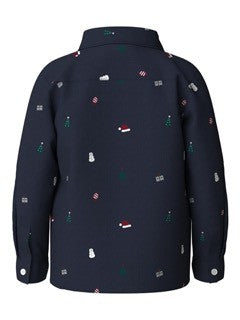 Name It - Christmas Collared Button Up 0645|230144