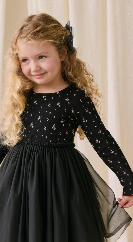 Jamie Kay - Anna Tulle Dress Dina Ebony|176506