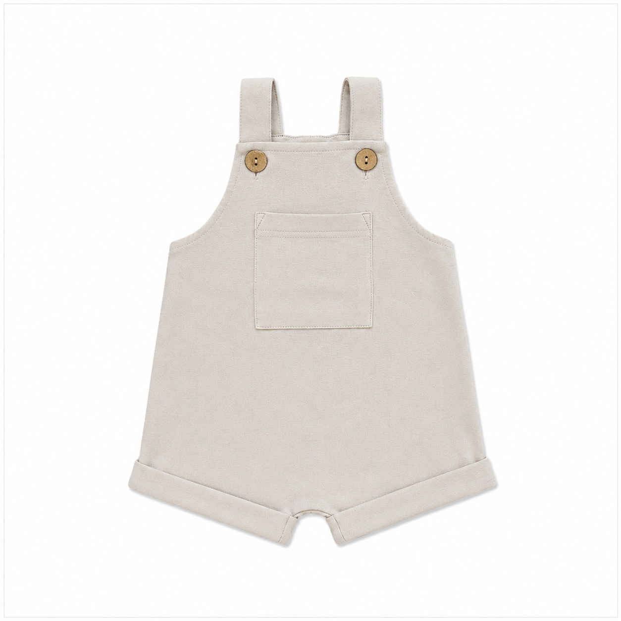 Mebie Baby - Grey Short Overall