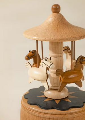 Coco Village - Wooden Music Box - The Carousel|76680