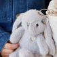 Snuggle Bunnies - Keyring - Penelope the Bunny - Silver|153192