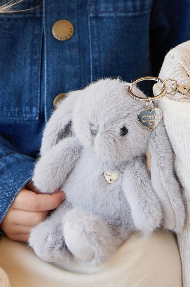 Snuggle Bunnies - Keyring - Penelope the Bunny - Silver|153192
