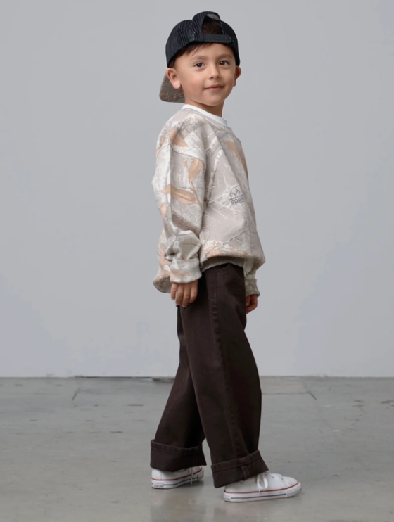 Little Bipsy -  Baggy Jeans - Brown|226139