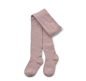 Wheat - Wool Lace Tights Karla dry rose|164437