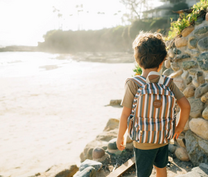 Mebie Baby - Mini Backpack Sunset Stripes|87715