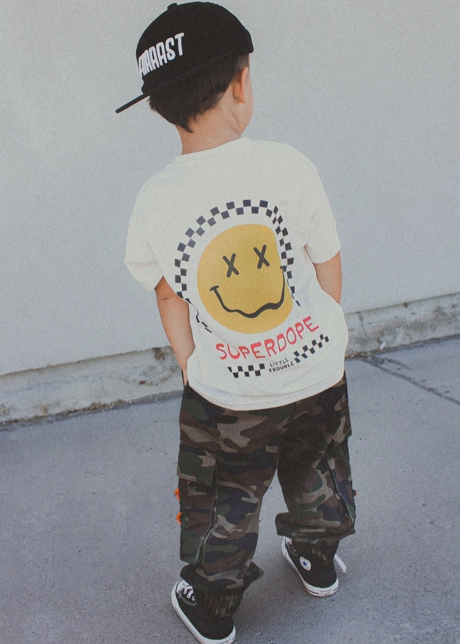 Little Trouble - Baggy Camo Cargos|172353