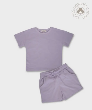 Bee & Magnolia - Organic Cotton Short Set - Lilac Breeze|136572