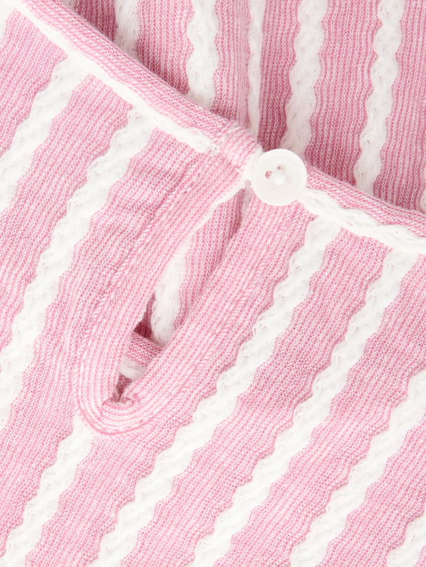 Name It - Pink Cabana Top|213823