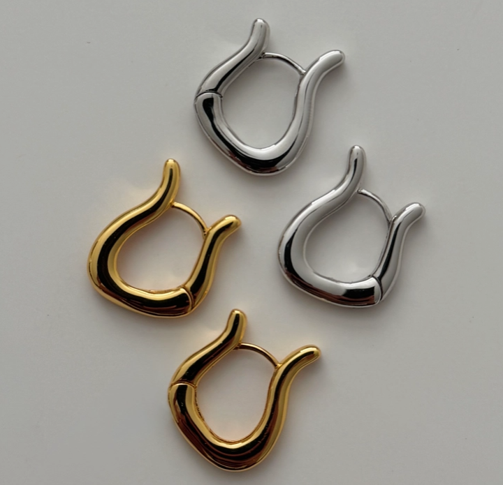 Nuun Hoops- 8K PVD Gold Plating|186967