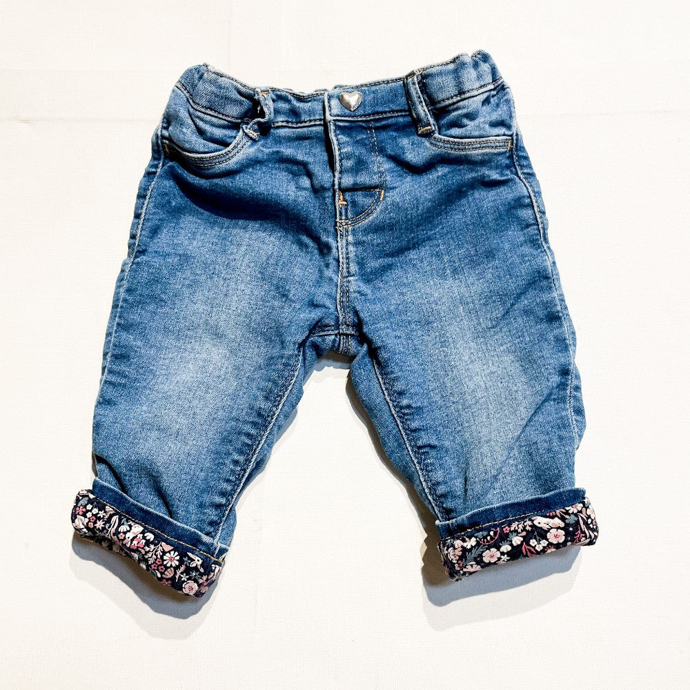 H&M Lined Jeans 3-6M|177038