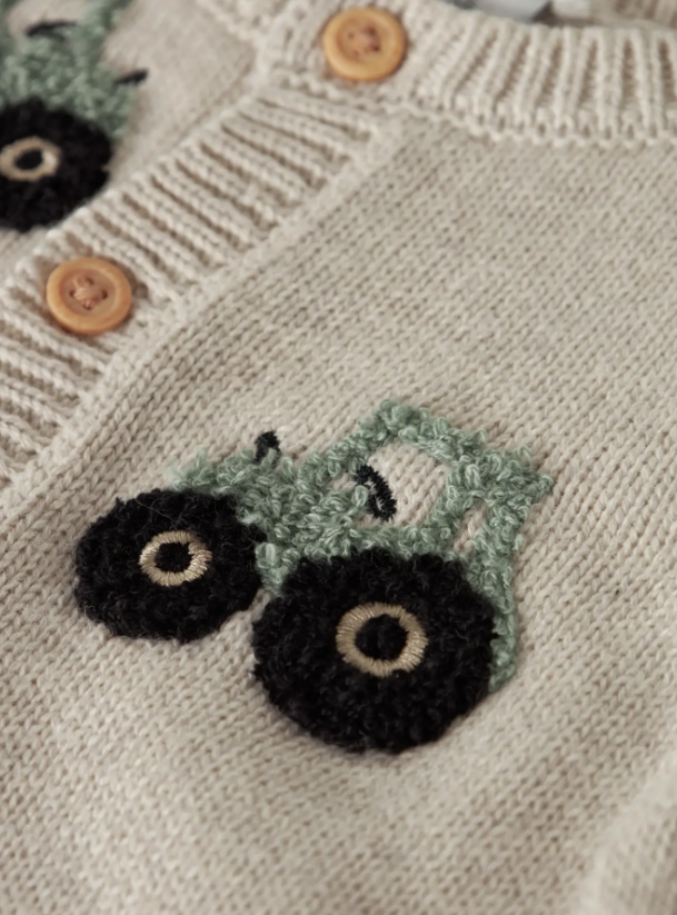 Name It - Embroidered Knit Cardigan|217781