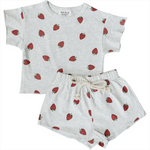 Mebie Baby - Strawberry Short Set|205880