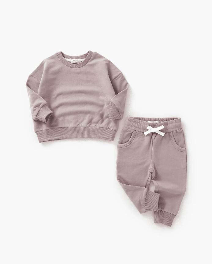 Mila & Co - Jogger Set Pale Mulberry|104622