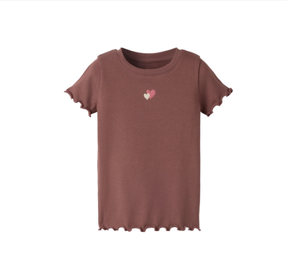 Name It - Hearts Ruffle Tee|214000