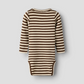 Name It - Dino Neutral Stripe Bodysuit|213847