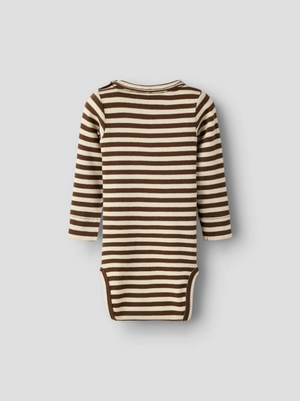Name It - Dino Neutral Stripe Bodysuit|213847