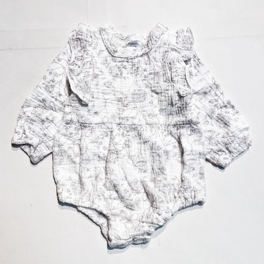 Shabby Chic Romper 9-12M|161555