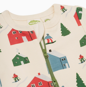 Parade Organics - '2-Way' Zip Holiday Romper Alpine|173333