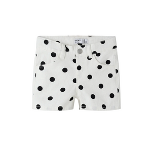 Name It - Polka Dot Jean Shorts|213920