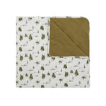 Belan.J - 1.0 TOG Child Blanket Ribbed Misty Forest/ Basil 43.3"x43.3"|217823