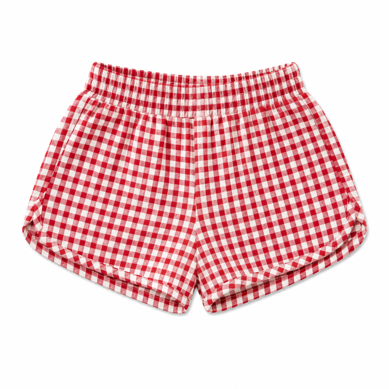 Mebie Baby - Red Gingham Shorts