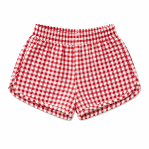 Mebie Baby - Red Gingham Shorts
