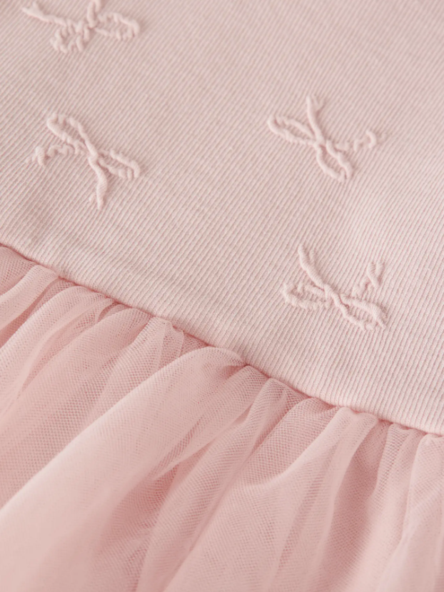 Name It - Bow Tule Dress|216032