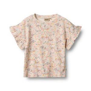 Wheat - T-Shirt S/S Ally Bright Flowers|125786
