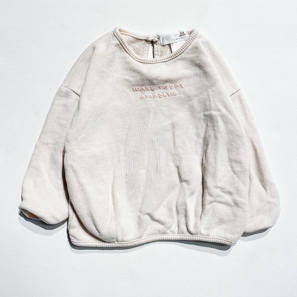 Zara Sweatshirt 3-6M|205354