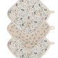 Loulou Lollipop - Muslin Washcloth 3- pieces Set - Bumble Bees|136278