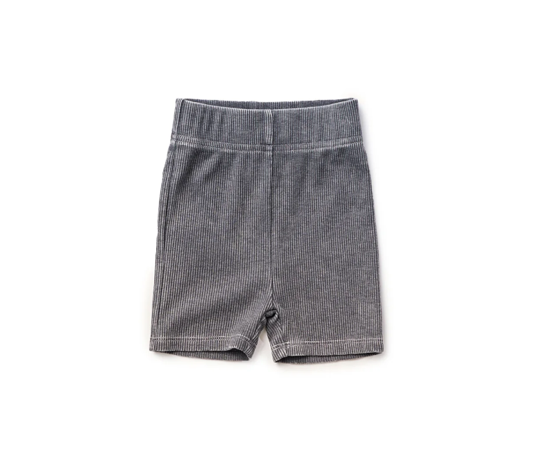 Little Bipsy - Acid Wash Ribbed Short|141771