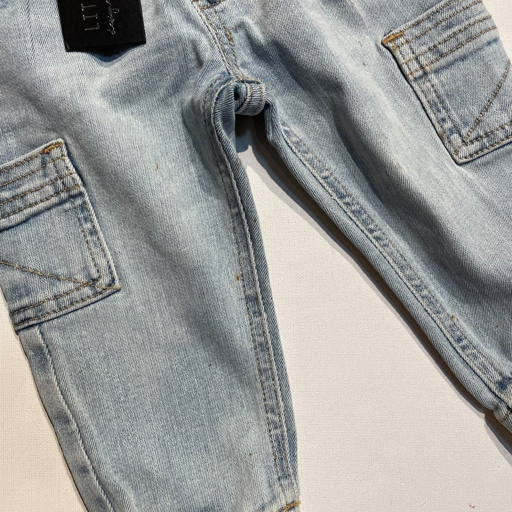 Little Bipsy Cargo Joggers 12-18M **NEW **Imperfection|160894