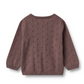 Wheat - Knit Cardigan Maia Plum|164364