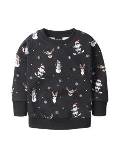 Little Bipsy - Crewneck - Santa & Friends|114324