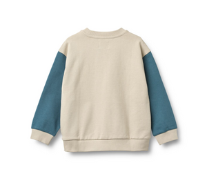 Wheat - Sweatshirt L/S Steff Blue Teal|191239