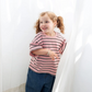 Roobear - Striped Cotton Tee|217798