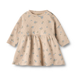 Wheat - Jersey Dress Emmy Warm Sand Flowers|164328