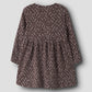 Name It - Long Sleeve Ribbed Floral Dress|225517