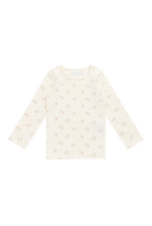 Jamie Kay - Organic Cotton Long Sleeve Top Thelma Parchment|176836