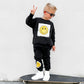 Little Bipsy - Smiley Sweatpant - Black|106976