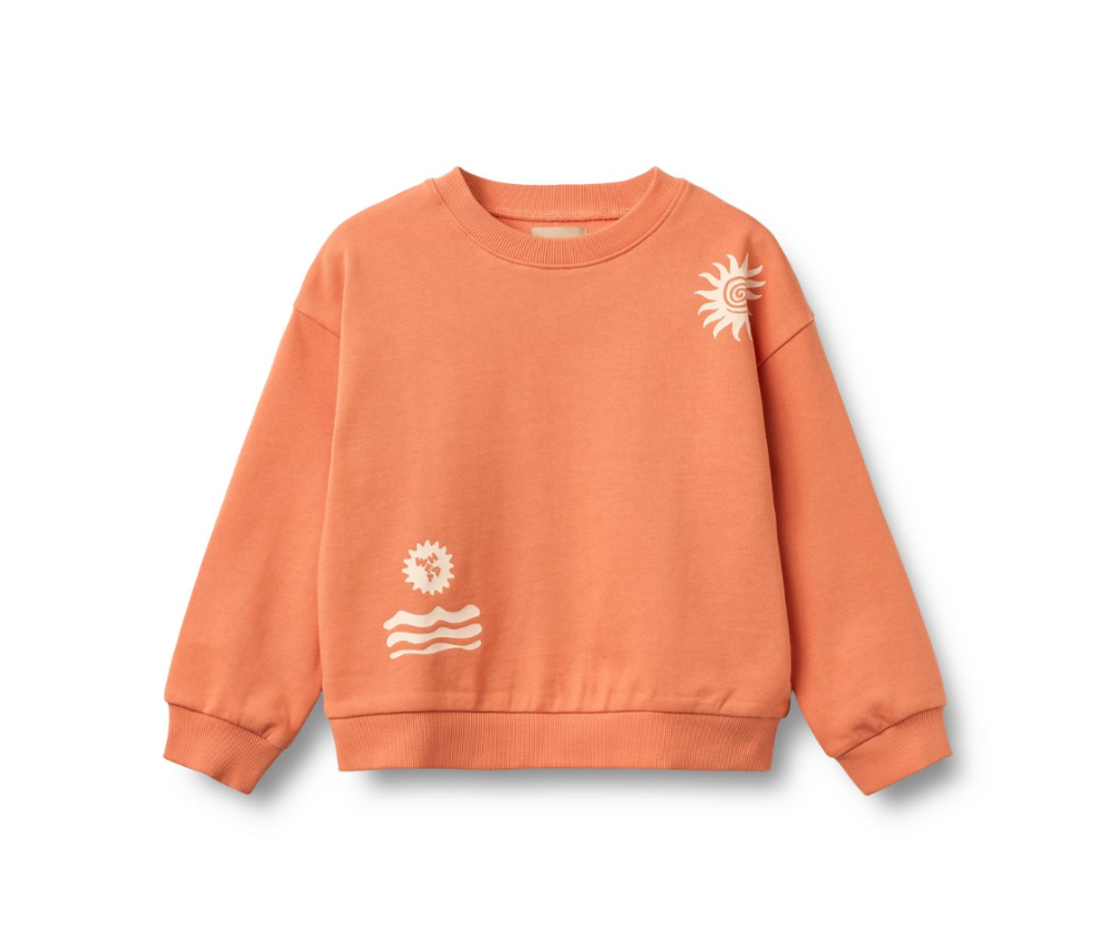 Wheat - Sweatshirt L/S Casey Sunkissed Orange|191256
