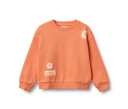 Wheat - Sweatshirt L/S Casey Sunkissed Orange|191256