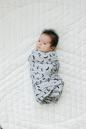 Mebie Baby - Bats Bamboo Stretch Swaddle|105767