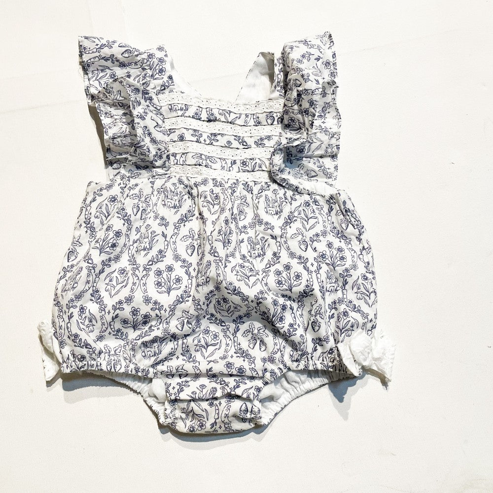 Happily Grey Romper 6-9M|177672