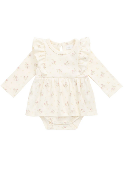 Jamie Kay - Organic Cotton Vivienne Playsuit Thelma Parchment|176861