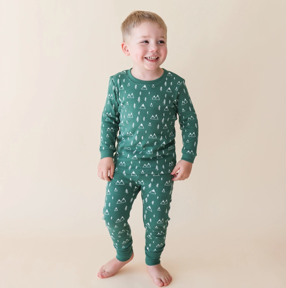 Parade Organics - "My Jammies" Holiday Pajamas Mountains|173347