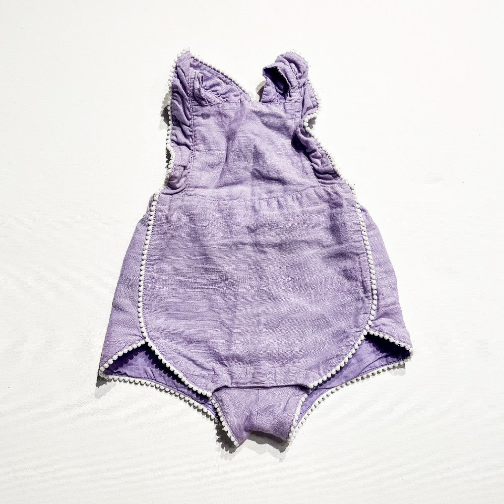 Janie & JAck Romper 6-12M|219639