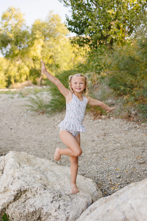 Current Tyed - The "Zoey" Twirl One Piece Suit|140495