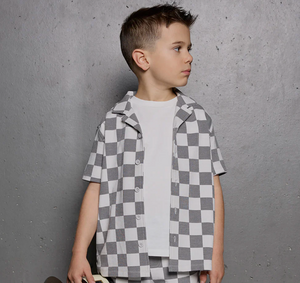 Miles The Label - Check Button Up|193297