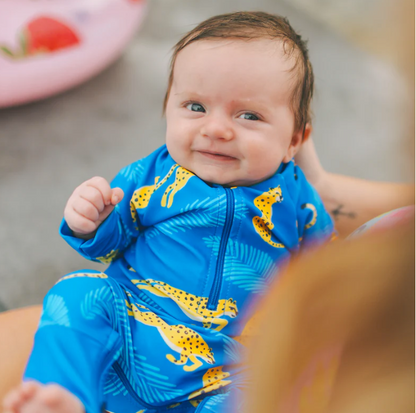 Honsysuckle - Full Zipper Sunsuit - One Cool Cat|203219